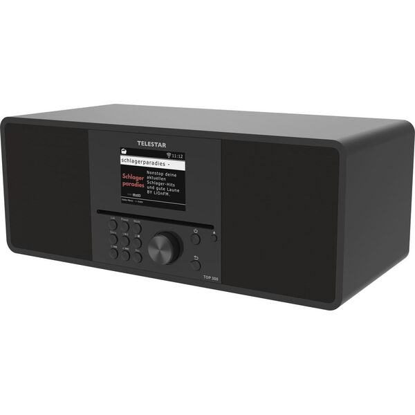TELESTAR TOP 300 Schwarz Multifunktionsradios Stationär