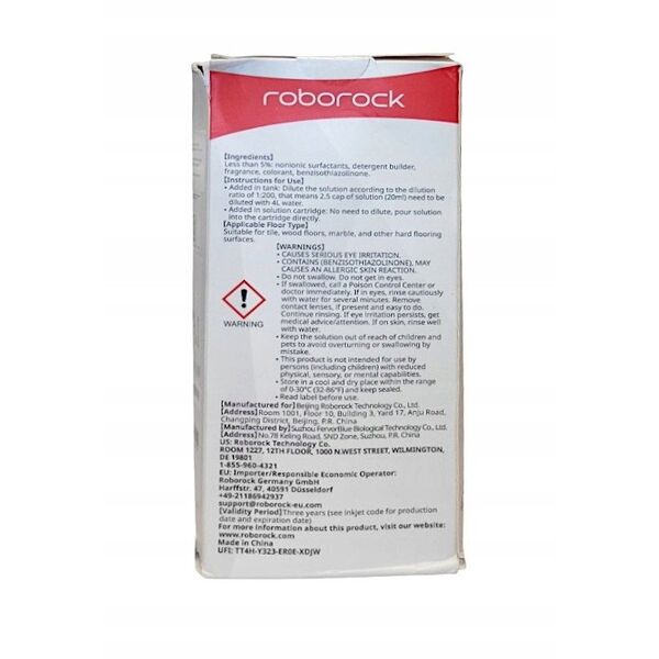VACUUM ACC FLUID FLOOR 480ML/8.02.0370 ROBOROCK