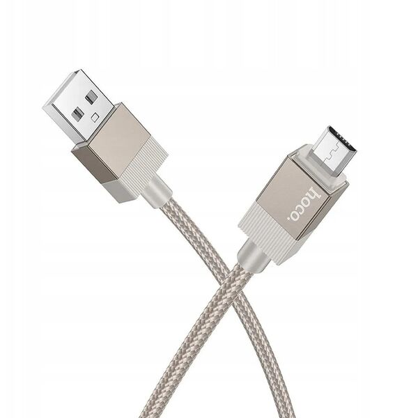 Kabel USB A do USB C Hoco 3A 1 m X110 złoty