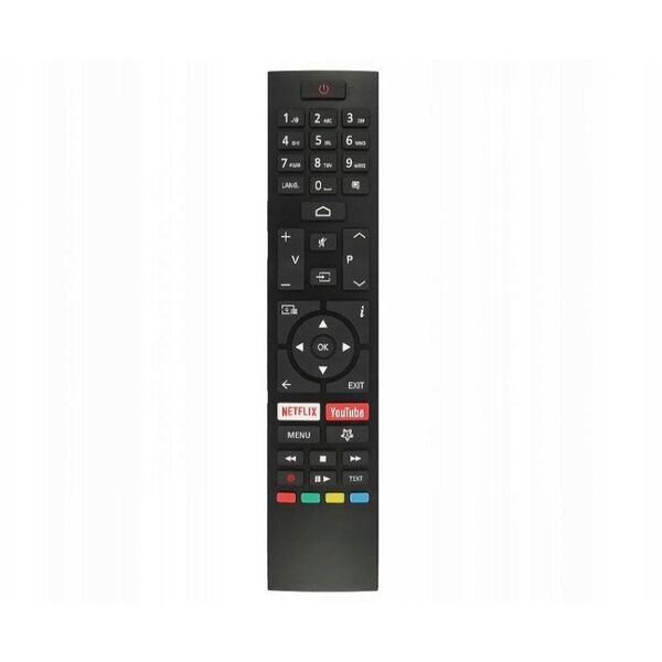 Pilot do TV HITACHI, TELEFUNKEN, TOSHIBA RC43157 Netflix,Youtube