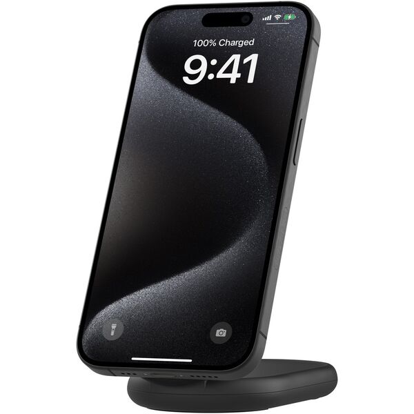 Belkin Ładowarka indukcyjna składana MagsSafe Qi2 15W czarna