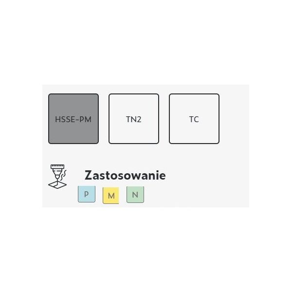 Fanar WYGNIATAK M 5 DIN 371-C 6GX HSSE-PM TIN