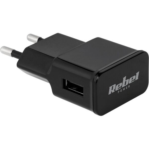 Ładowarka sieciowa Rebel USB 1000 mA
