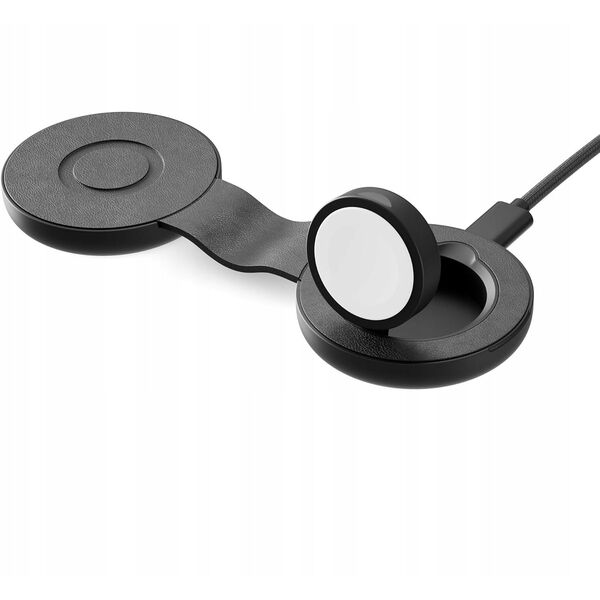 Twelve South ButterFly SE - ładowarka bezprzewodowa Qi2 do dwóch urządzeń kompatybilna z MagSafe, kabel USB-C w zestawie (black)