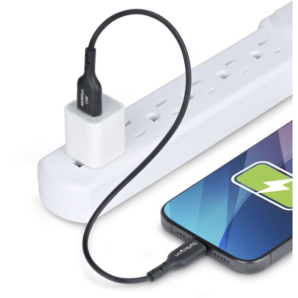 StarTech USB2AC30CMBK kabel USB USB 2.0 0,3 m USB A USB C Czarny