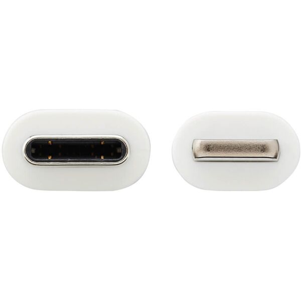 Eaton Tripp Lite Series Heavy-Duty USB-C to Lightning Sync/Charge Cable, MFi Certified - M/M, USB 2.0, 10 ft. (3.05 m) - Lightning-Kabel - 24 pin USB-C mannlich zu Lightning mannlich - 3 m - Schwarz, weiss