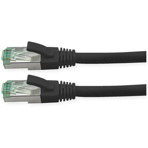 ROLINE RM S/FTP (PiMF) Patch Cord Cat.6A, czarny, 2 m