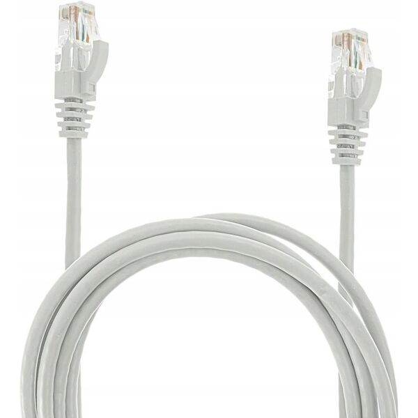 KABEL UTP 8C 2.0M BIAŁY PATCHCORD