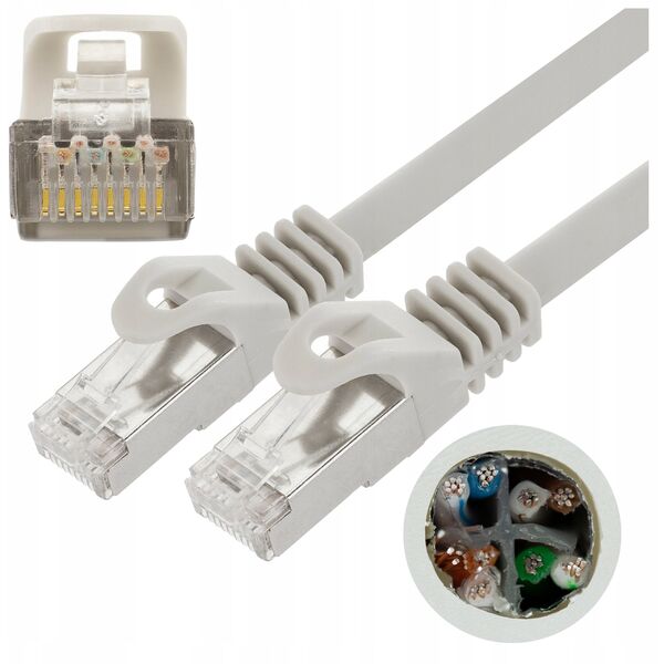 PATCHCORD RJ45/FTP6/2.0-GY 2.0 m