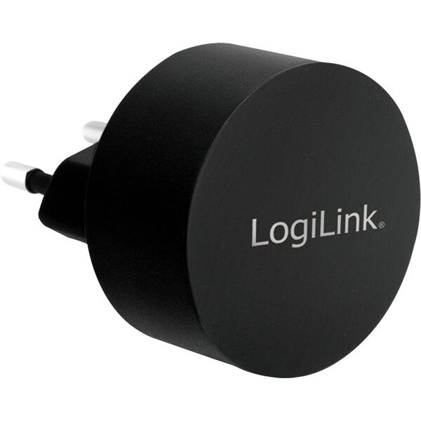 LogiLink PA0218 ładowarka do urządzeń przenośnych Uniwersalne Czarny Prąd przemienny Wewnętrzna