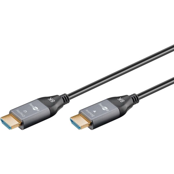 Optyczny hybrydowy kabel HDMI™ o bardzo dużej szybkości z Ethernetem (AOC) - Długość kabla 30 m
