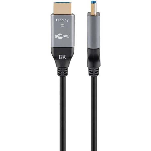 Optyczny hybrydowy kabel HDMI™ o bardzo dużej szybkości z Ethernetem (AOC) - Długość kabla 50 m