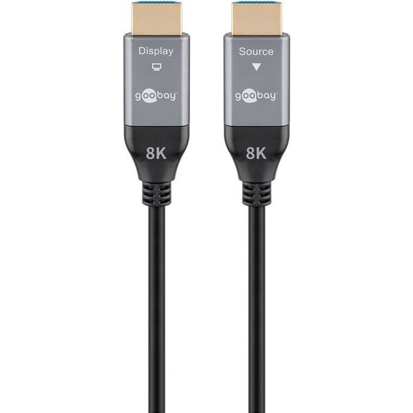 Optyczny hybrydowy kabel HDMI™ o bardzo dużej szybkości z Ethernetem (AOC) - Długość kabla 50 m
