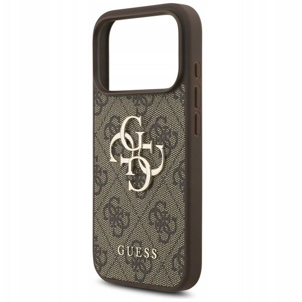 Case Guess 4G Big Logo for iPhone 17 Pro brown