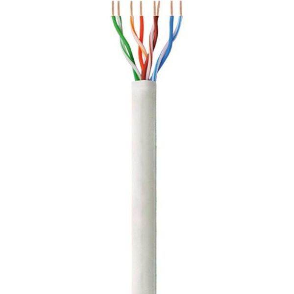 Kabel skrętka Cat6 UTP linka 305m 100% CU szary