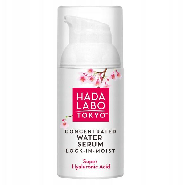 Hada Labo Tokyo, Concentrated Water, Hyaluronic Acid, Deep Hydration, Serum, For Face, 30 ml For Women