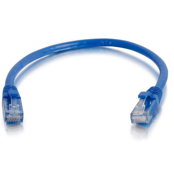Kabel / 1 m Mlded/Btd Blue CAT5E PVC UTP PAT