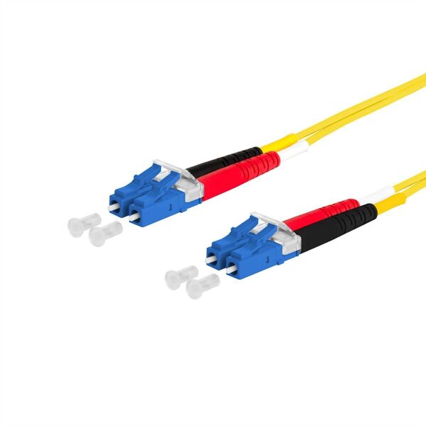 Kabel krosowy METZ CONNECT OpDAT, LC-D/LC-D OS2, 0,5 m