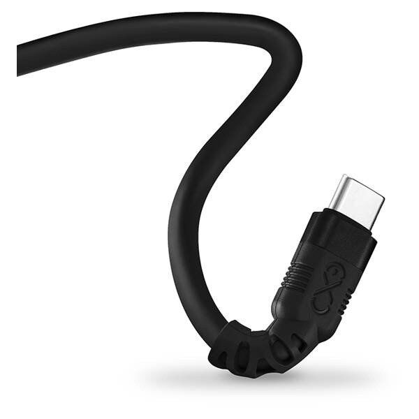 Kabel eXc Whippy Pro USB-A/USB-C 2m czarny - Gwarancja bezpieczeństwa. Proste raty. Bezpłatna wysyłka od 170 zł.