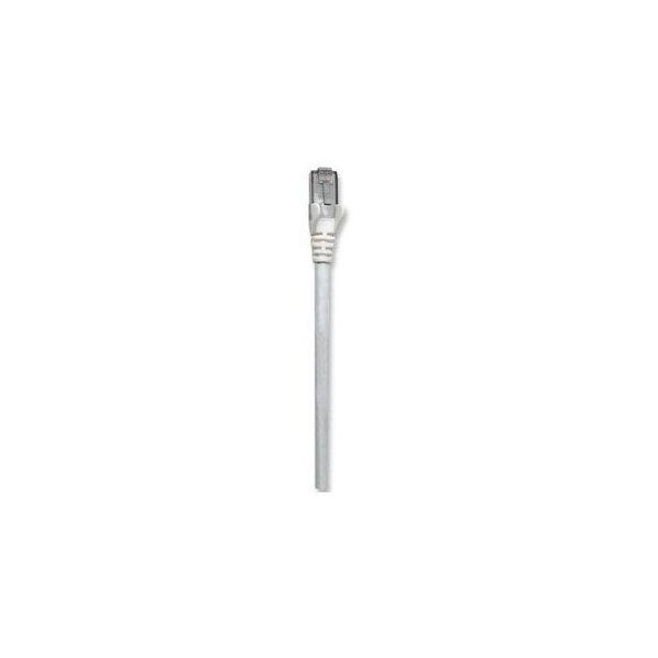 Patchcord Cat6 UTP 0,3m 100% CU biały