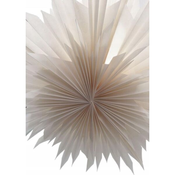 Dekoracja świąteczna Christmas Gifts GWIAZDA DEKORACYJNA PAPIEROWA 3D 50CM BIAŁA