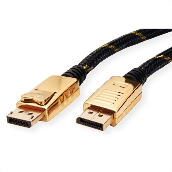 Καλώδιο Roline ROLINE GOLD DisplayPort Καλώδιο DP-DP. M/M. 5.0m