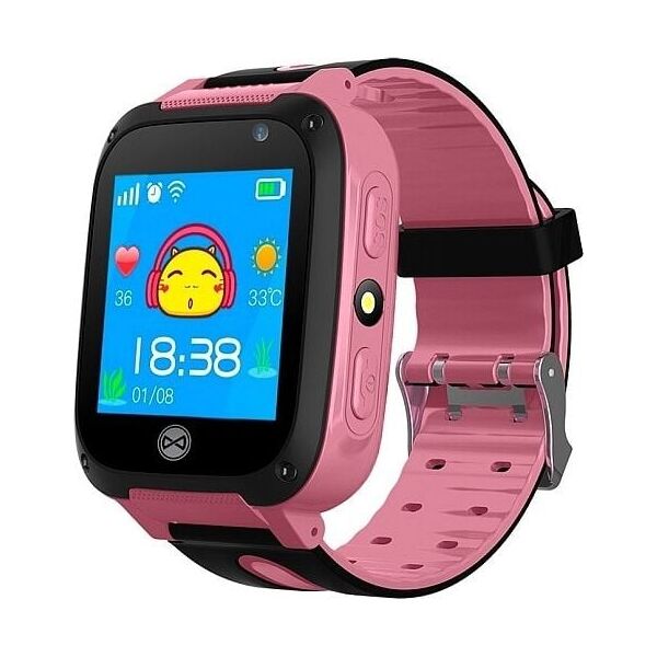 Smartwatch Forever Kids KW-55 Różowy  (KW-55 Różowy)