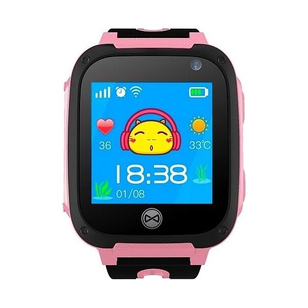Smartwatch Forever Kids KW-55 Różowy  (KW-55 Różowy)