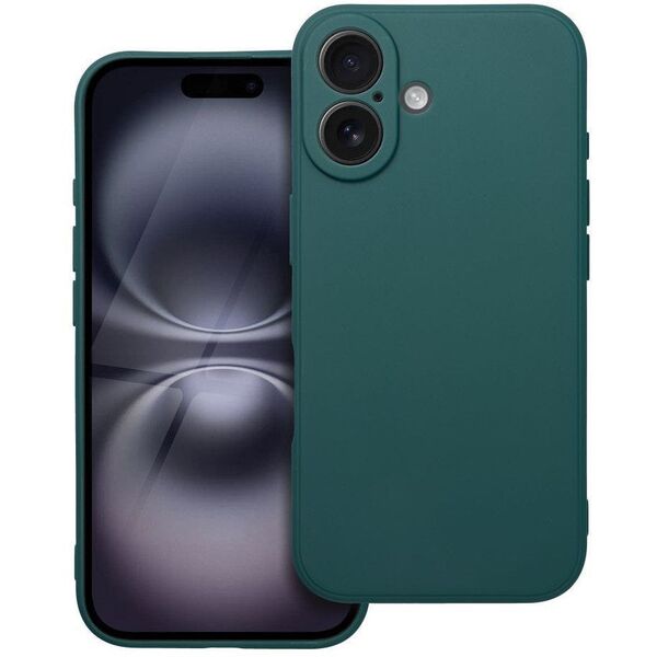 Futerał MATT do IPHONE 17 ciemnozielony