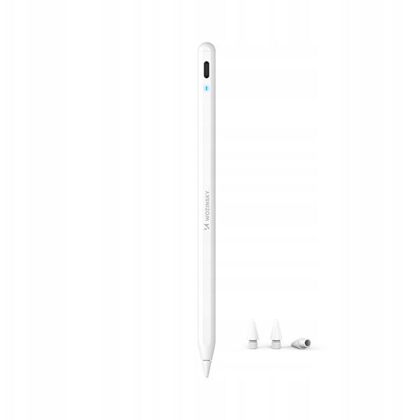 Rysik Wozinsky WRA-08  Stylus do iPad USB-C szybkie ładowanie Apple iPad 2018-2025 - biały