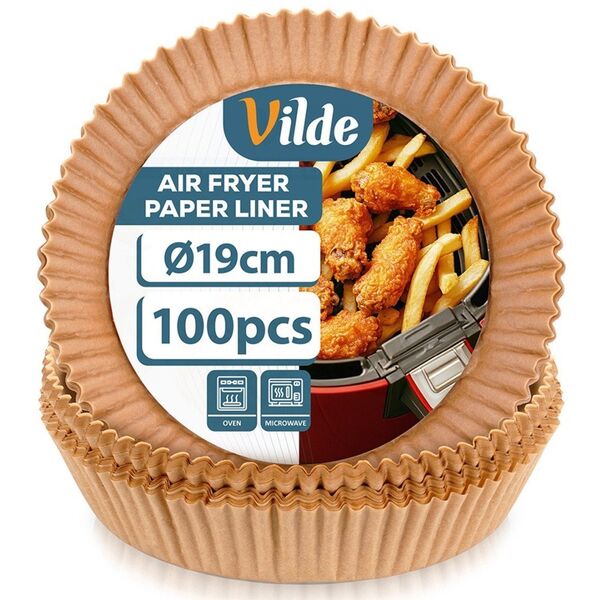 WKŁAD PAPIEROWY DO FRYTOWNICY OKRĄGŁY 19cm 100szt. 279049