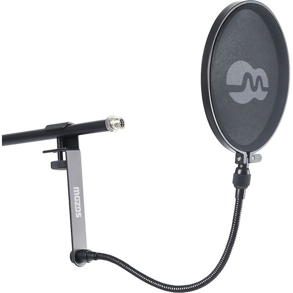 Mozos PS-3 Filtr Pop do Mikrofonu z giętkim ramieniem 25cm