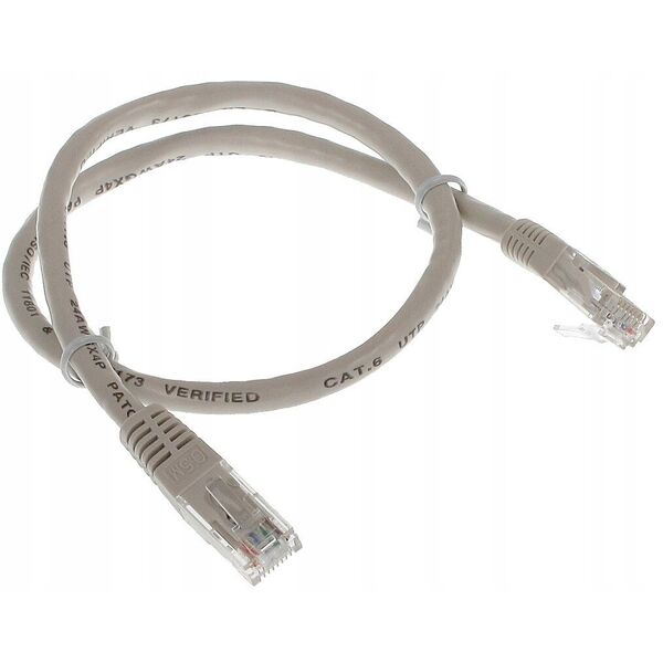 PATCHCORD RJ45/6/0.5-GREY 0.5 m