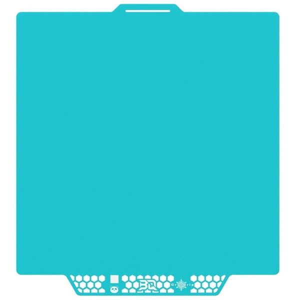 BIQU Panda Buildplate CryoGrip Pro Glacier - dwustronna magnetyczna nakładka - do drukarek Bambu Lab X1, P1 i A1 - 257x257mm}