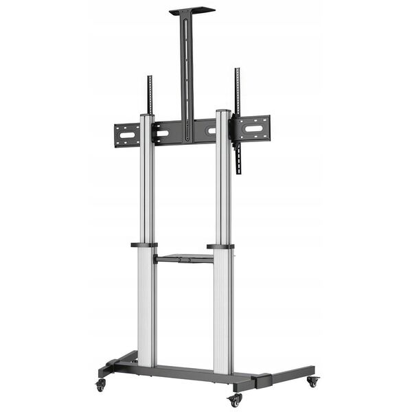 ΚΙΝΗΤΗ ΒΑΣΗ+ΣΤΗΡΙΓΜΑ ΓΙΑ ΤΗΛΕΟΡΑΣΗ 60-100" 100KG S-15-AL ART Vesa max 1000x600 HEAVY DUTY