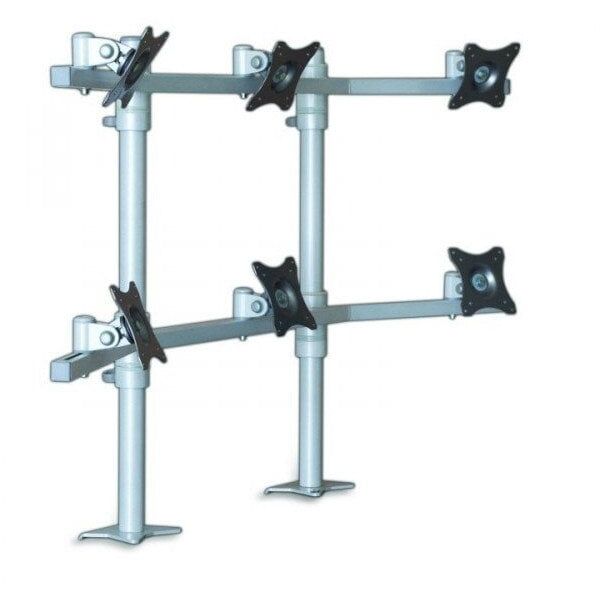 Edbak SV17 uchwyt / stojak do monitorów 68,6 cm (27") Biurko Czarny