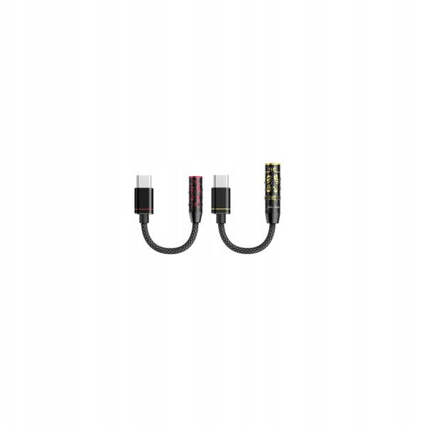 FiiO x Jade Audio JIEZI B - Black Red - Zbalansowany wzmacniacz słuchawkowy USB z DAC
