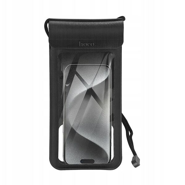 Wodoodporne etui na telefon Hoco IP68 240 x 120 x 15 mm HX53 czarne