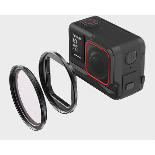 Adapter Uchwyt Mocowanie Na Gwint / Filtry 49 Mm 49mm Do Insta360 Ace Pro 2 / Pu758b