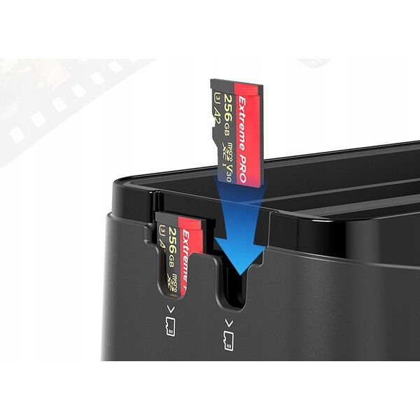 Ładowarka Usb Na 3x Akumulator Bateria Do Insta360 X5 / Insta 360 X 5 / Amagisn / Tbd06060566 / Pf12