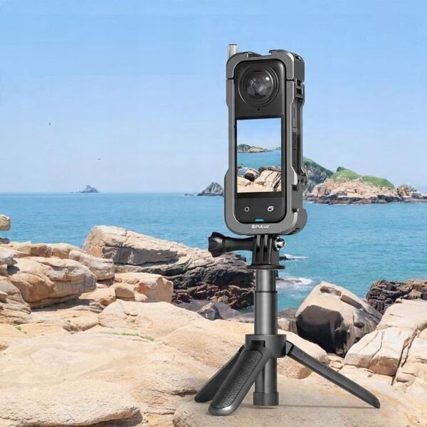 Frame Mount Uchwyt Obudowa Ramka 2x Iso Na Gopro + Dekielek Do Insta360 X4 / Pu981b