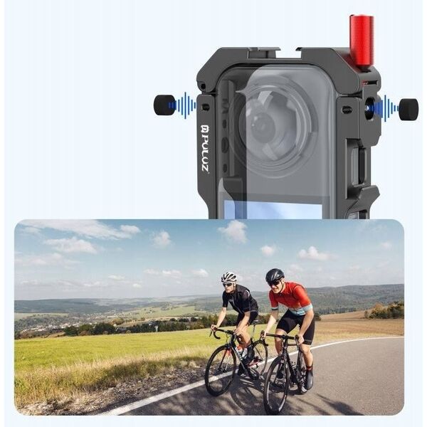 Frame Mount Uchwyt Obudowa Ramka 2x Iso Na Gopro + Dekielek Do Insta360 X5 / Pu759b