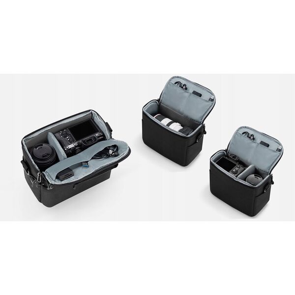 Kabura Torba Fotograficzna Foto Sling Na Aparat Dslr Dron Kamerę Gimbal K&f / Kf13.179v1 / Ciemny Granatowy