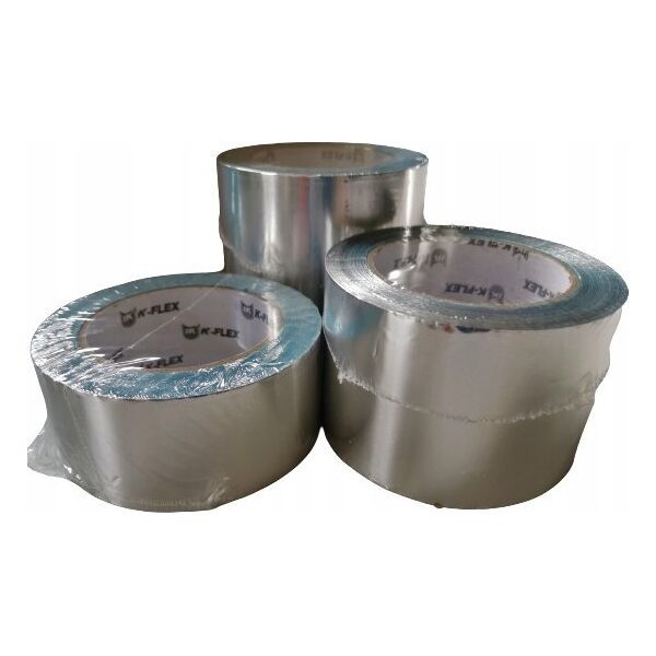 K-flex Taśma gładka K-FLEX® ALU AA CW - 18 µm x 70 mm x 50 m 850CG020045