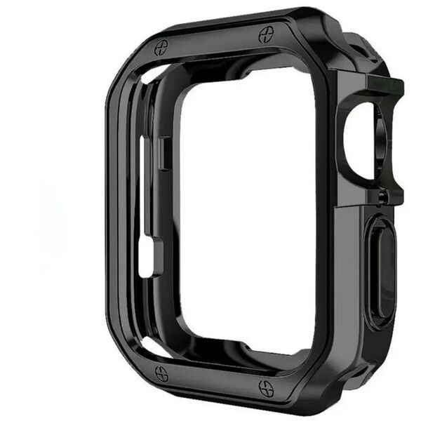 Etui Soft Strong Watch Case na Apple Watch 45 mm (Series 7/8/9) - czarne