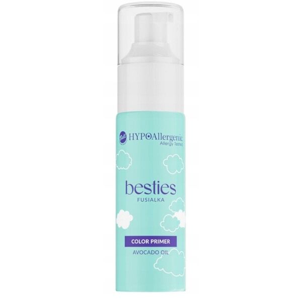 BELL HYPOAllergenic x Besties Nawilżająca baza hypoalergiczna pod makijaż wyrównująca koloryt skóry 01 Bright Sunshine 30 g