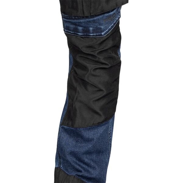 Spodnie robocze DENIM, wzmocnienia Oxford, granatowe, rozmiar XXXL