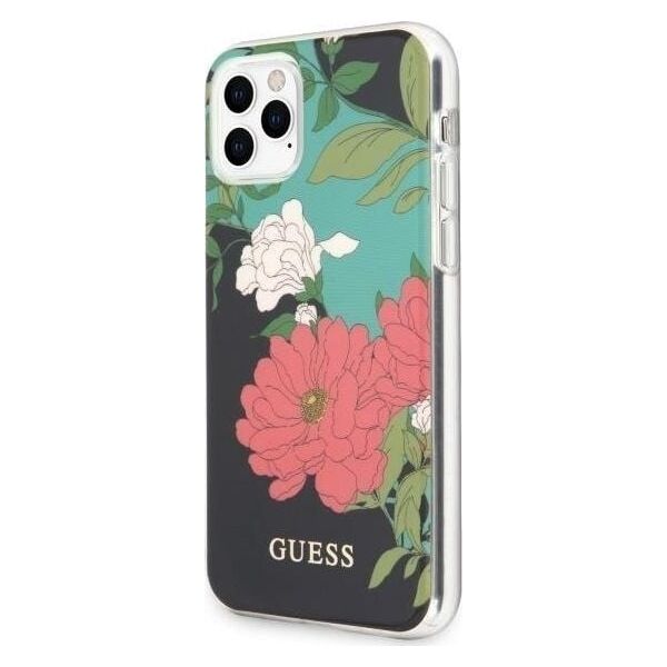 Guess Guess GUHCN61IMLFL01 iPhone 11 czarny/black N°1 Flower Collection