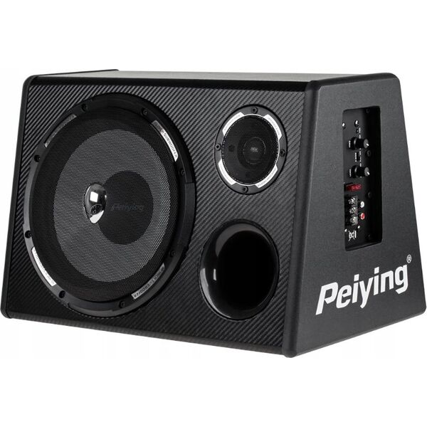 Subwoofer samochodowy PeiYing Tuba Basowa Subwoofer Aktywny 500W