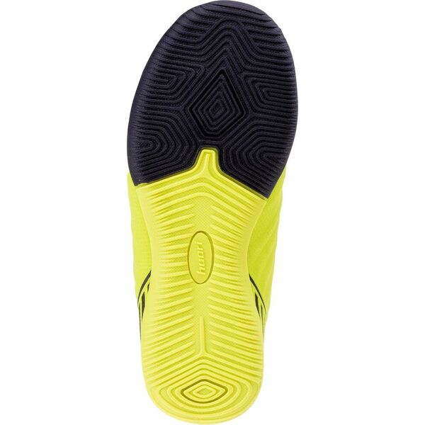 Buty piłkarskie halówki Huari Pallo JR limonkowo-czarne rozmiar 35
